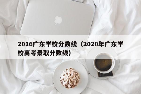 2016广东学校分数线（2020年广东学校高考录取分数线）