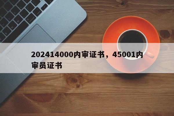 202414000内审证书，45001内审员证书