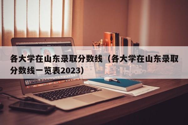 各大学在山东录取分数线（各大学在山东录取分数线一览表2023）