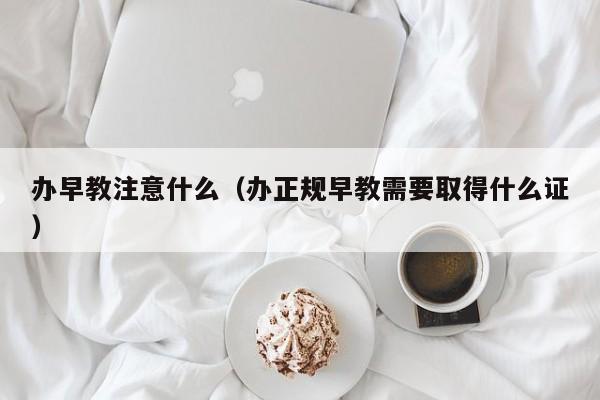 办早教注意什么（办正规早教需要取得什么证）