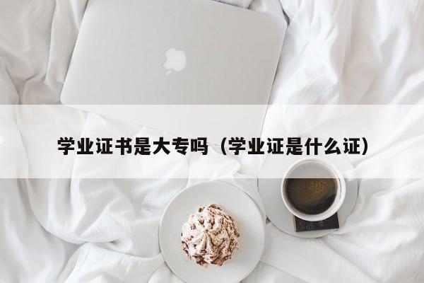 学业证书是大专吗（学业证是什么证）